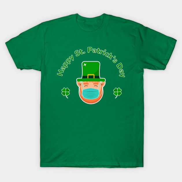 Saint Patrick's using masks T-Shirt by Applesix